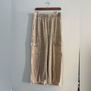 Zenana • Beige Straight Leg Pants